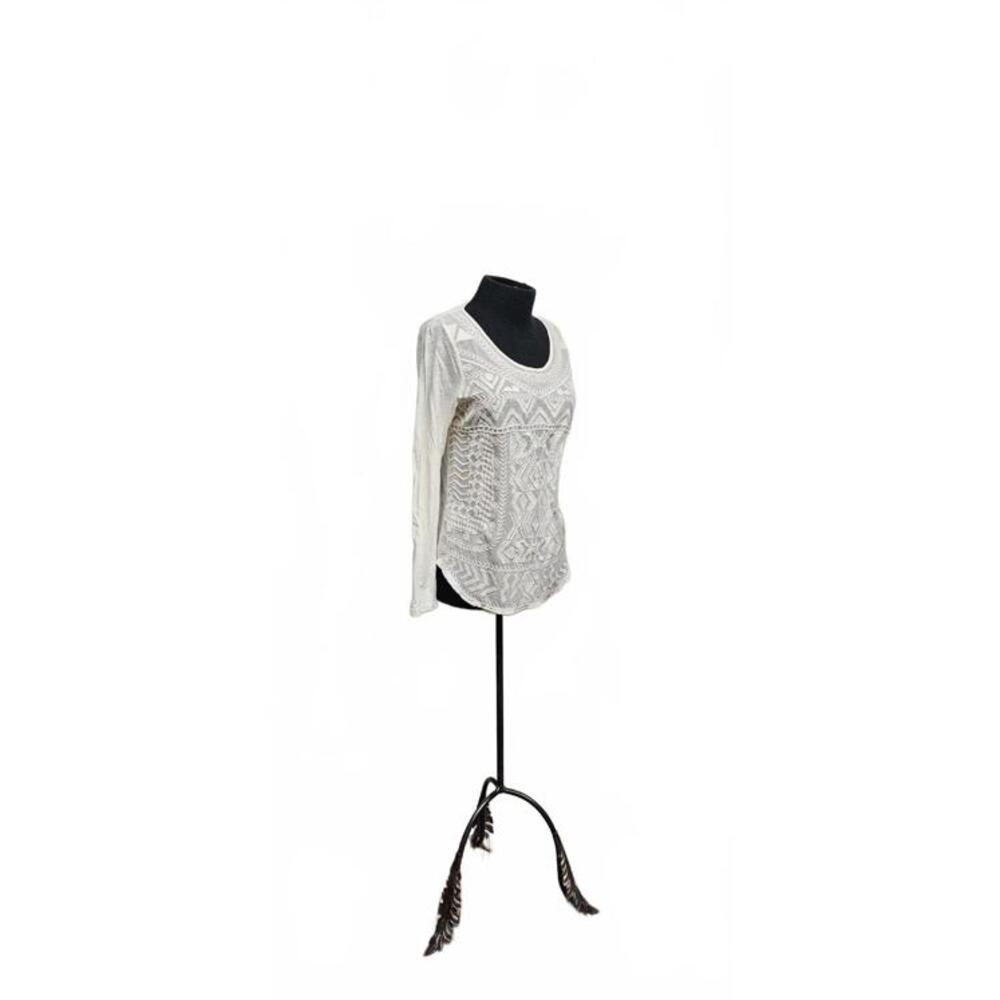Lucky Brand Boho Chic Long Sleeve Top